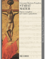 Giovanni Battista Pergolesi: Stabat Mater (noty na zpěv, klavír)
