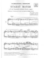 Giovanni Battista Pergolesi: Stabat Mater (noty na zpěv, klavír)