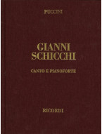 Giacomo Puccini: Gianni Schicchi - tvrdá plátěná vazba (noty na zpěv, klavír)