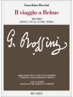 Gioachino Rossini: Il viaggio a Reims / Cesta do Remeše (noty na zpěv, klavír)