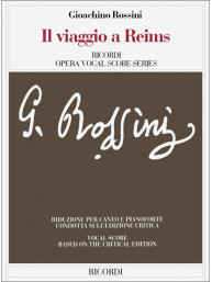 Gioachino Rossini: Il viaggio a Reims / Cesta do Remeše (noty na zpěv, klavír)