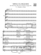 Giuseppe Verdi: Messa da Requiem / Rekviem (noty na zpěv, klavír)