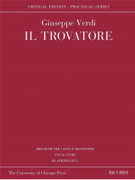 Giuseppe Verdi: Il trovatore / Trubadúr (noty na zpěv, klavír)
