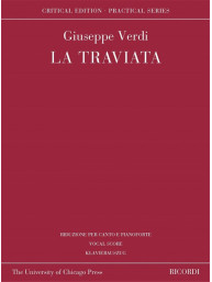 Giuseppe Verdi: La Traviata (noty, zpěv, klavír)
