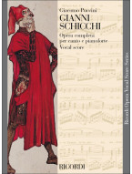 Giacomo Puccini: Gianni Schicchi (noty na zpěv, klavír)
