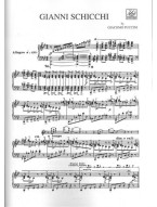 Giacomo Puccini: Gianni Schicchi (noty na zpěv, klavír)