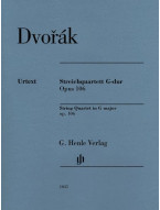 Antonín Dvořák: String Quartet in G major op. 106 (noty pro smyčcový kvartet)