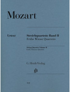 W.A. Mozart: String Quartets Volume II - Early Viennese Quartets (noty pro smyčcový kvartet)