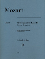 W.A. Mozart: String Quartets Volume III - Haydn Quartets (noty pro smyčcový kvartet)
