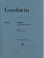 George Gershwin: Lullaby (noty pro smyčcový kvartet)
