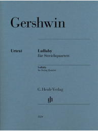 George Gershwin: Lullaby (noty pro smyčcový kvartet)