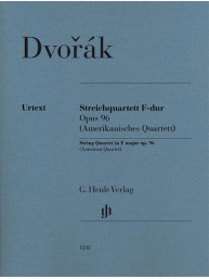 Antonín Dvořák: String Quartet F Op. 96 - American Quartet (noty pro smyčcový kvartet)