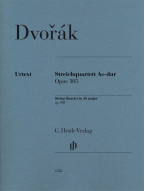 Antonín Dvořák: String Quartet In Abt Op.105 (noty pro smyčcový kvartet)