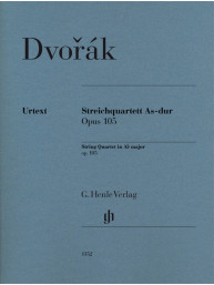 Antonín Dvořák: String Quartet In Abt Op.105 (noty pro smyčcový kvartet)