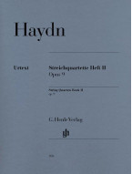 Joseph Haydn: String Quartets Book II, Op.9 (noty pro smyčcový kvartet)