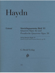 Joseph Haydn: String Quartets Book VI, Op.42 and Op.50 - Prussian Quartets (noty pro smyčcový kvartet)
