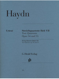 Joseph Haydn: String Quartets Book VII, Op. 54 and Op. 55 - Tost Quartets (noty pro smyčcový kvartet)