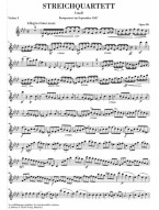 Felix Mendelssohn: String Quartet F Minor Op. Posth. 80 (noty pro smyčcový kvartet)