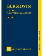 George Gershwin: Lullaby (noty, smyčcový kvartet)