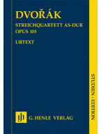 Antonín Dvořák: String Quartet In A Flat Op.105 (noty pro smyčcový kvartet)