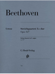 Beethoven: String Quartet E Flat Major Op.127 (noty pro smyčcový kvartet)