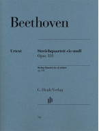 Beethoven: String Quartet C Sharp minor Op. 131 (noty pro smyčcový kvartet)