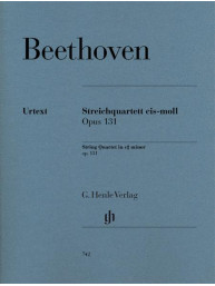 Beethoven: String Quartet C Sharp minor Op. 131 (noty pro smyčcový kvartet)