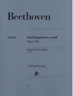 Beethoven: String Quartet A minor Op. 132 (noty pro smyčcový kvartet)