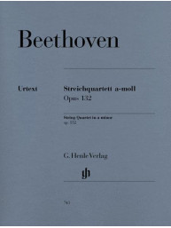 Beethoven: String Quartet A minor Op. 132 (noty pro smyčcový kvartet)