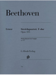 Beethoven: String Quartet F Op.135 (noty pro smyčcový kvartet)