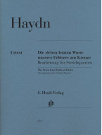 Joseph Haydn: Seven Last Words of Christ, Hob. XX/1B (noty pro smyčcový kvartet)