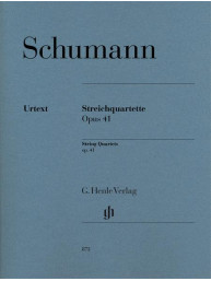 Robert Schumann: String Quartets Op.41 (noty pro smyčcový kvartet)