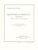 Christian Lauba: Quatuor A Cordes N02 (noty pro smyčcový kvartet)