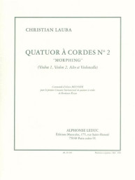 Christian Lauba: Quatuor A Cordes N02 (noty pro smyčcový kvartet)
