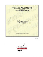Tomaso Albinoni: Adagio (noty pro smyčcový kvartet)