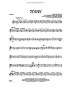 Coldplay: Clocks (noty pro smyčcový kvartet)