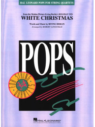 Irving Berlin: White Christmas / Bílé Vánoce (noty pro smyčcový kvartet)