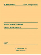 Arnold Schönberg: String Quartet No. 4, Op. 37 (noty pro smyčcový kvartet)