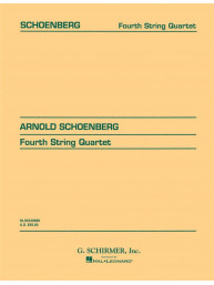 Arnold Schönberg: String Quartet No. 4, Op. 37 (noty pro smyčcový kvartet)