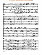 Samuel Barber: String Quartet, Op. 11 - Score (noty pro smyčcový kvartet)