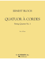 Ernest Bloch: Quatuor Á Cordes (noty pro smyčcový kvartet)