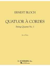 Ernest Bloch: Quatuor Á Cordes (noty pro smyčcový kvartet)