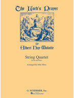 Albert Hay Malotte: The Lord's Prayer (noty pro smyčcový kvartet)