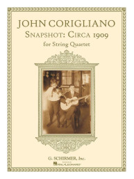 John Corigliano: Snapshot - Circa 1909 (noty pro smyčcový kvartet)