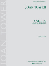 Joan Tower: Angels - String Quartet No. 4 (noty pro smyčcový kvartet)