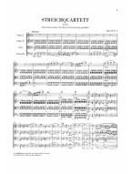 Beethoven: String Quartets op. 59, 74, 95 (noty pro smyčcový kvartet, studijní partitura)