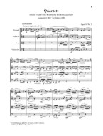 Robert Schumann: String Quartets Op. 41 (noty pro smyčcový kvartet, partitura)