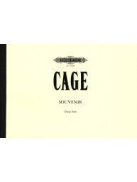 John Cage: Souvenir (noty na varhany)