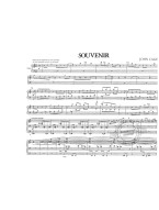 John Cage: Souvenir (noty na varhany)