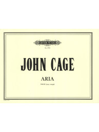 John Cage: Aria (noty na zpěv)